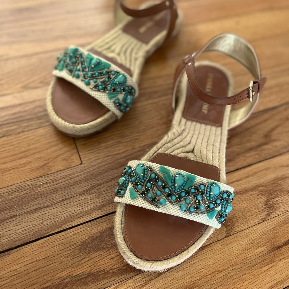 Ivanka Trump 7.5 jute sandals